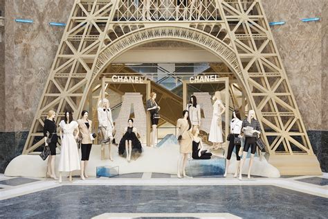 CHANEL PARIS GALERIES LAFAYETTE CHAMPS ELYSÉES